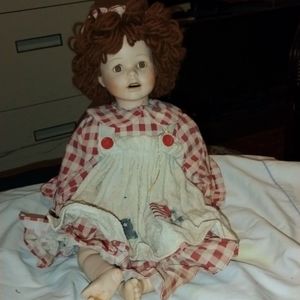 Porcelain Raggedy Ann